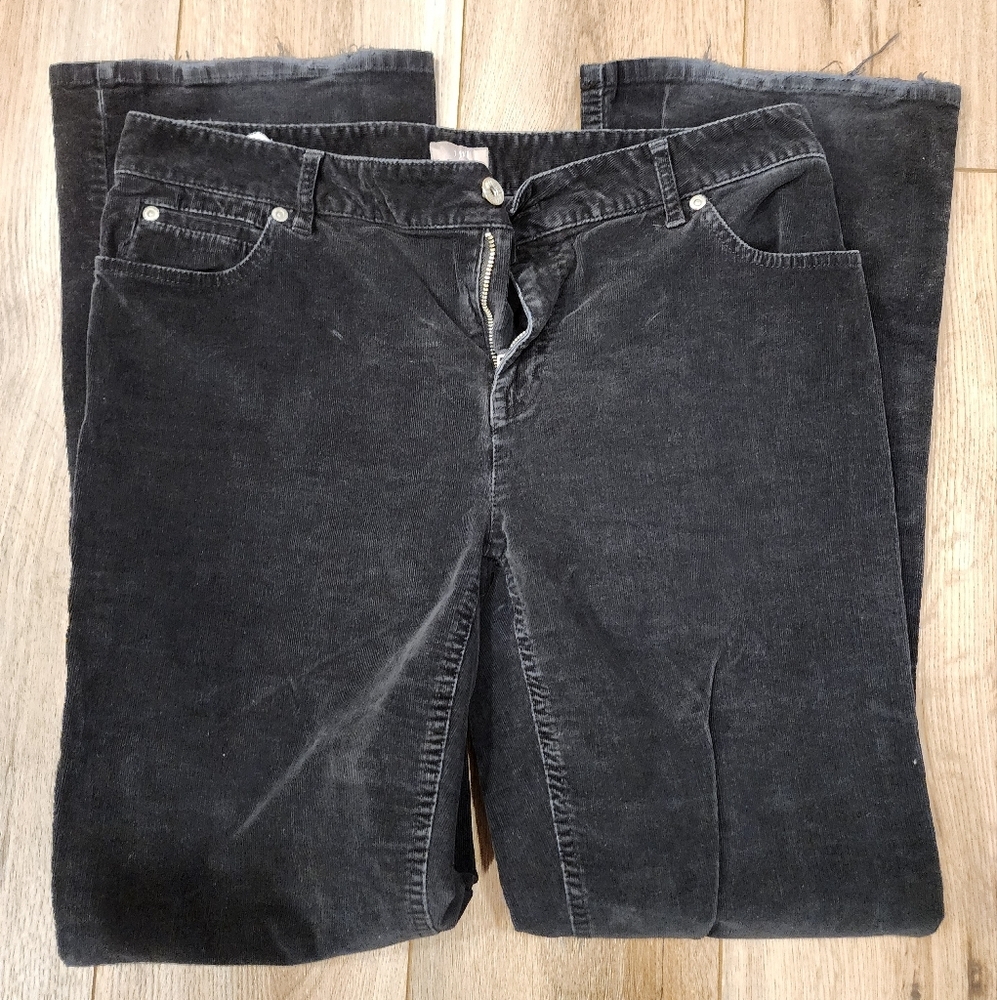 Women's J. Jill Black Boot Cut Pants - Size 12 - Stretch